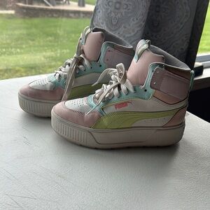 Puma Pastel High-Top size 4 girls